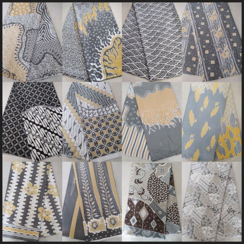 kain batik soft abu grey batik seragam bridesmaid guru kain halus abu