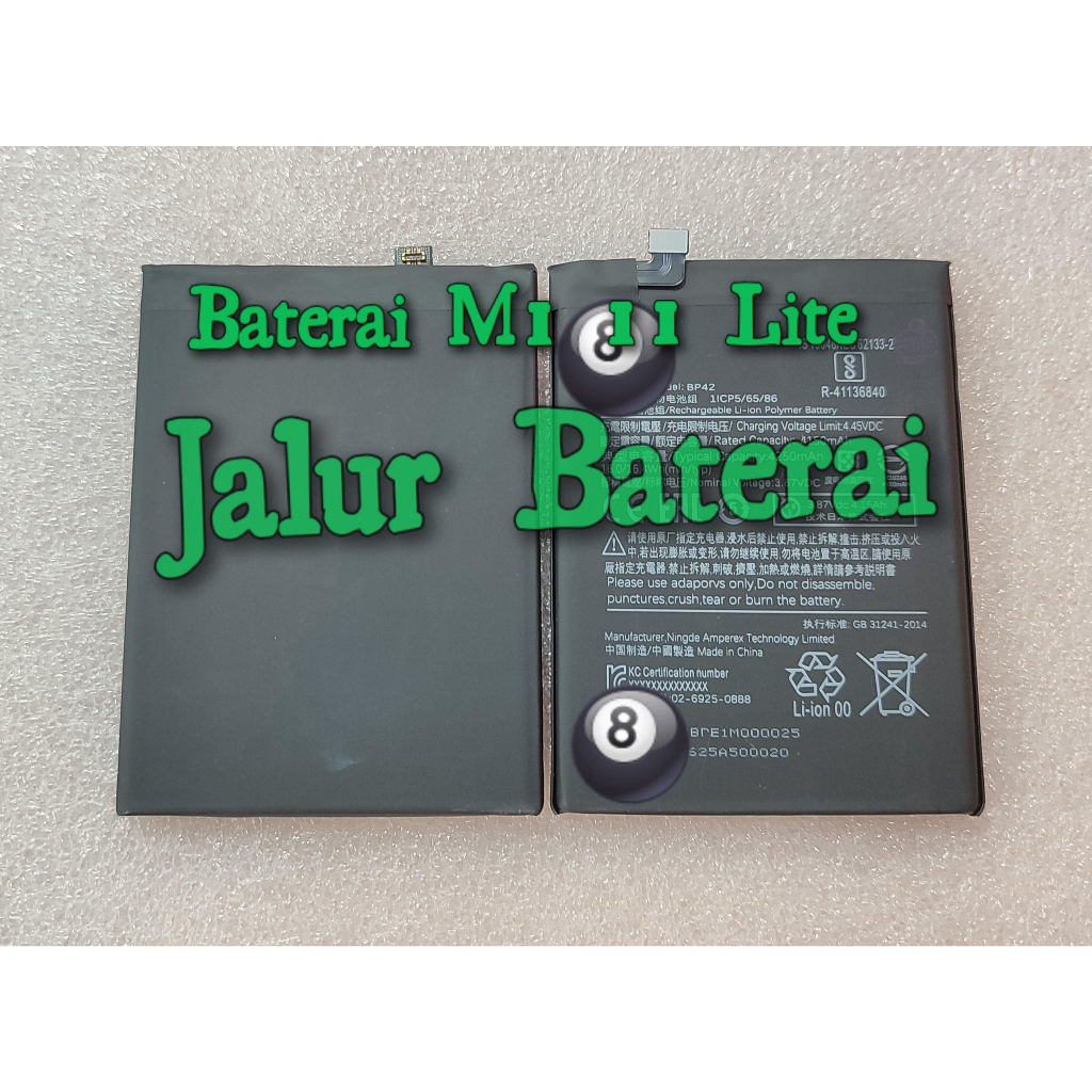 Xiaomi Battery Baterai Batere Mi11 Lite BP42 MI 11 Lite