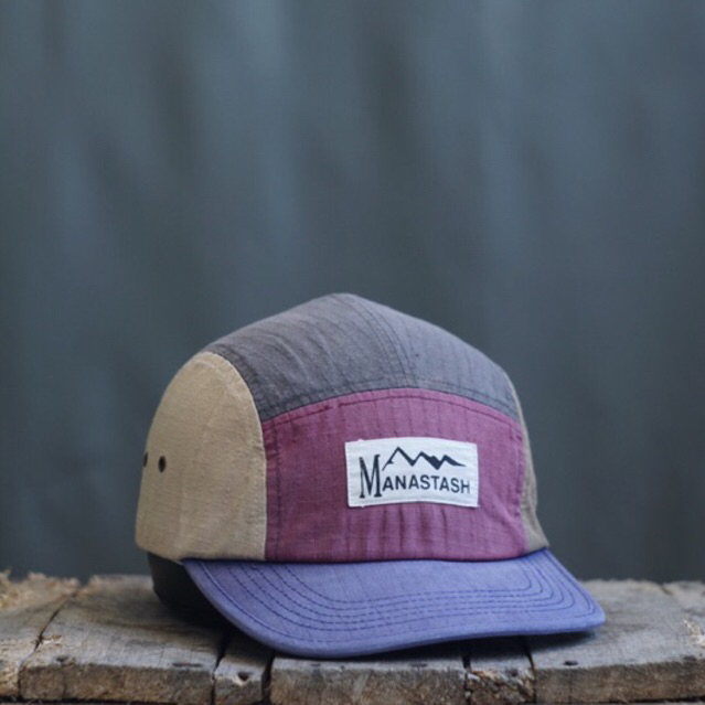 Manatash multi colour 5 panel hat