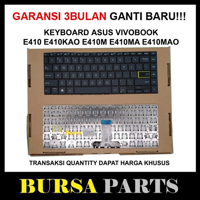 Keyboard Asus Vivobook E410 E410kao E410m E410ma E410mao