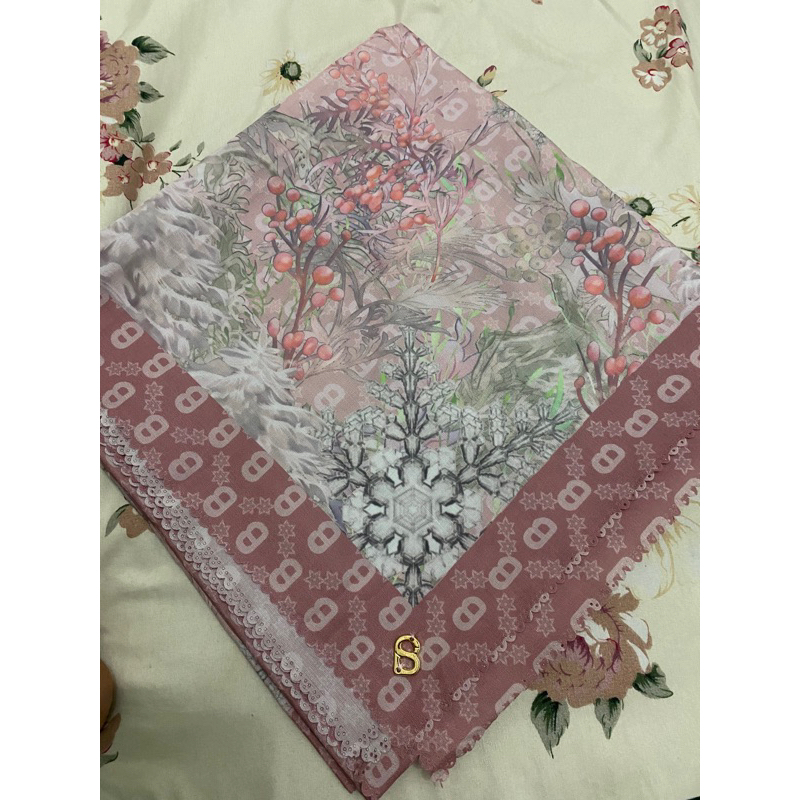 ButtonScarves (BS baby pink)