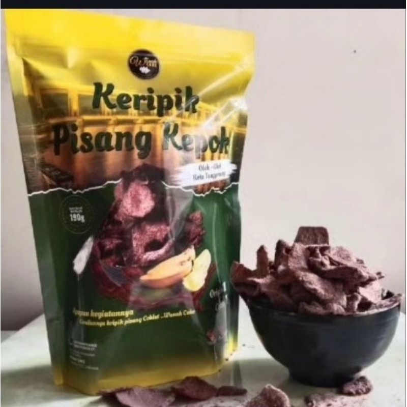 

Kripik Pisang Kepok. Wanah Cake