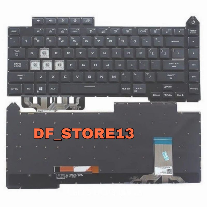 Keyboard Asus Rog Strix G15 G513 G513RC G513RM G513RW G513QR G513QE
