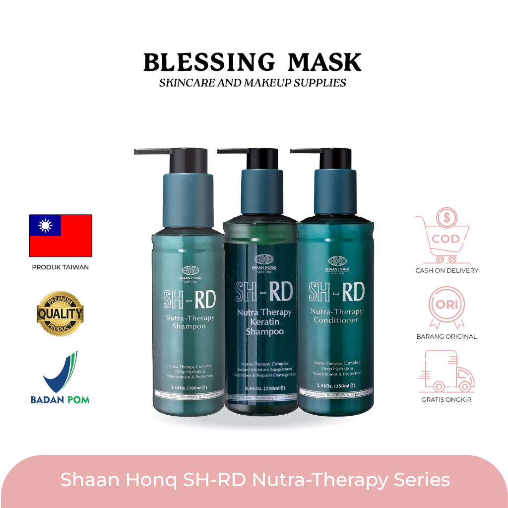 Shaan Honq SH-RD Nutra-Therapy Series | Keratin Shampoo | Collagen Shampoo | Nutra Therapy Condition