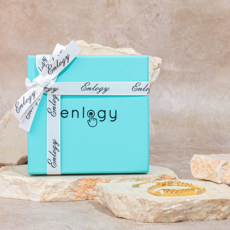 Gelang Teknologi Enlogy BABY & KIDS - GOLD ( Gelang Enlogy Luxury Tech Bracelet Gelang Bayi Gelang E