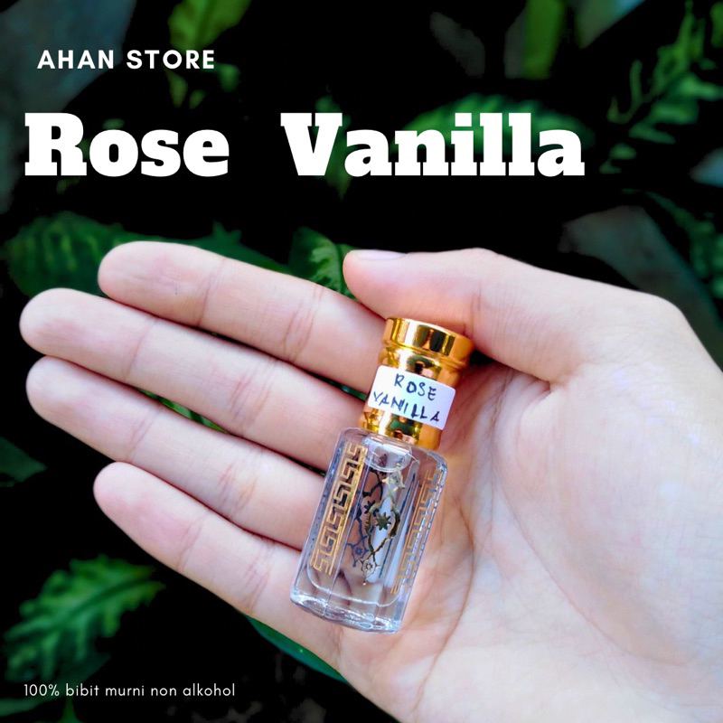 PARFUM SAUDI ROSE VANILLA / MISK ROSE VANILLA / PARFUM ARAB