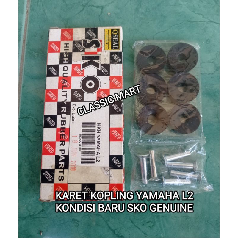 KARET RUMAH KOPLING YAMAHA L2SN L2SUPER L2 SUPER L2S L2G YB 100 NOS