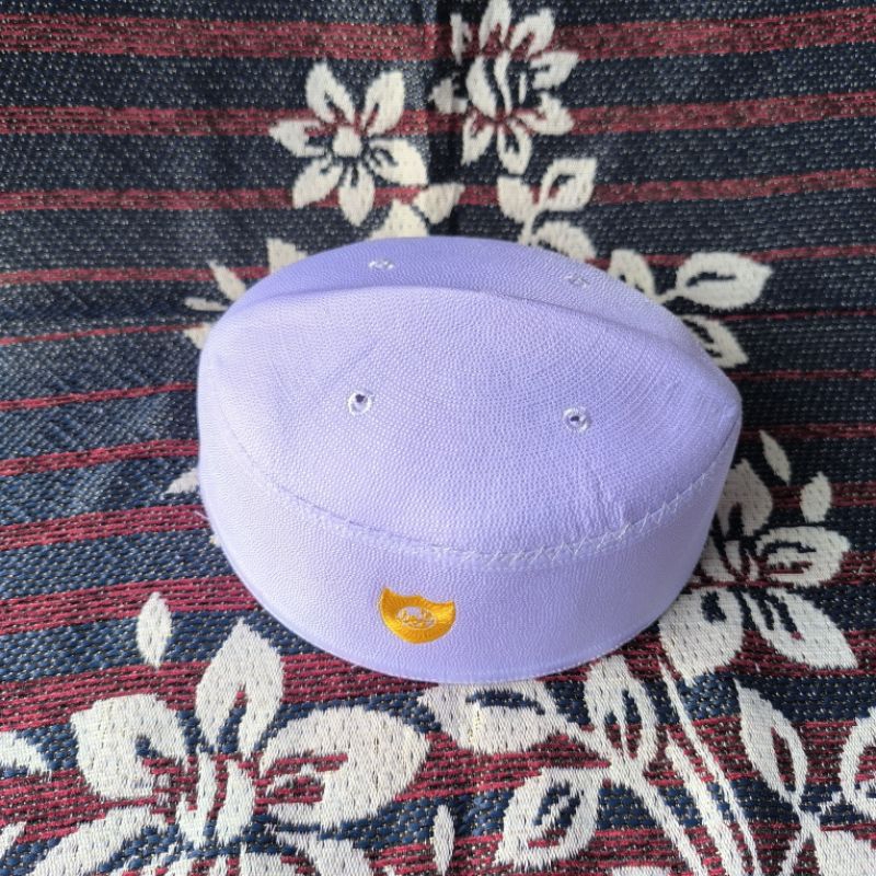 cuci gudang [ready nomor1- 12 jumbo tinggi 7 cm ] peci malaysia songkok putih abdul kareem putih