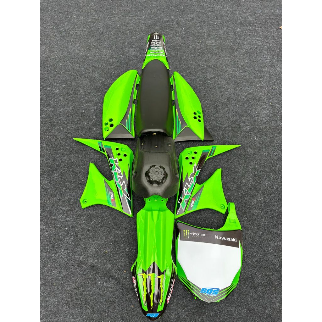 bodi full set klx 150 bodi fulset klx  150 Dtracker bodi fullset klx  body full set klx bf body kit 