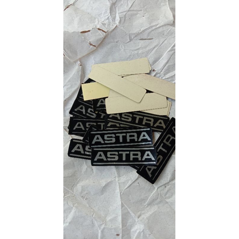 stiker tangki stiker sticker Astra stiker tangki Astra Honda S90 S90Z CB100 CB125 non original NOS