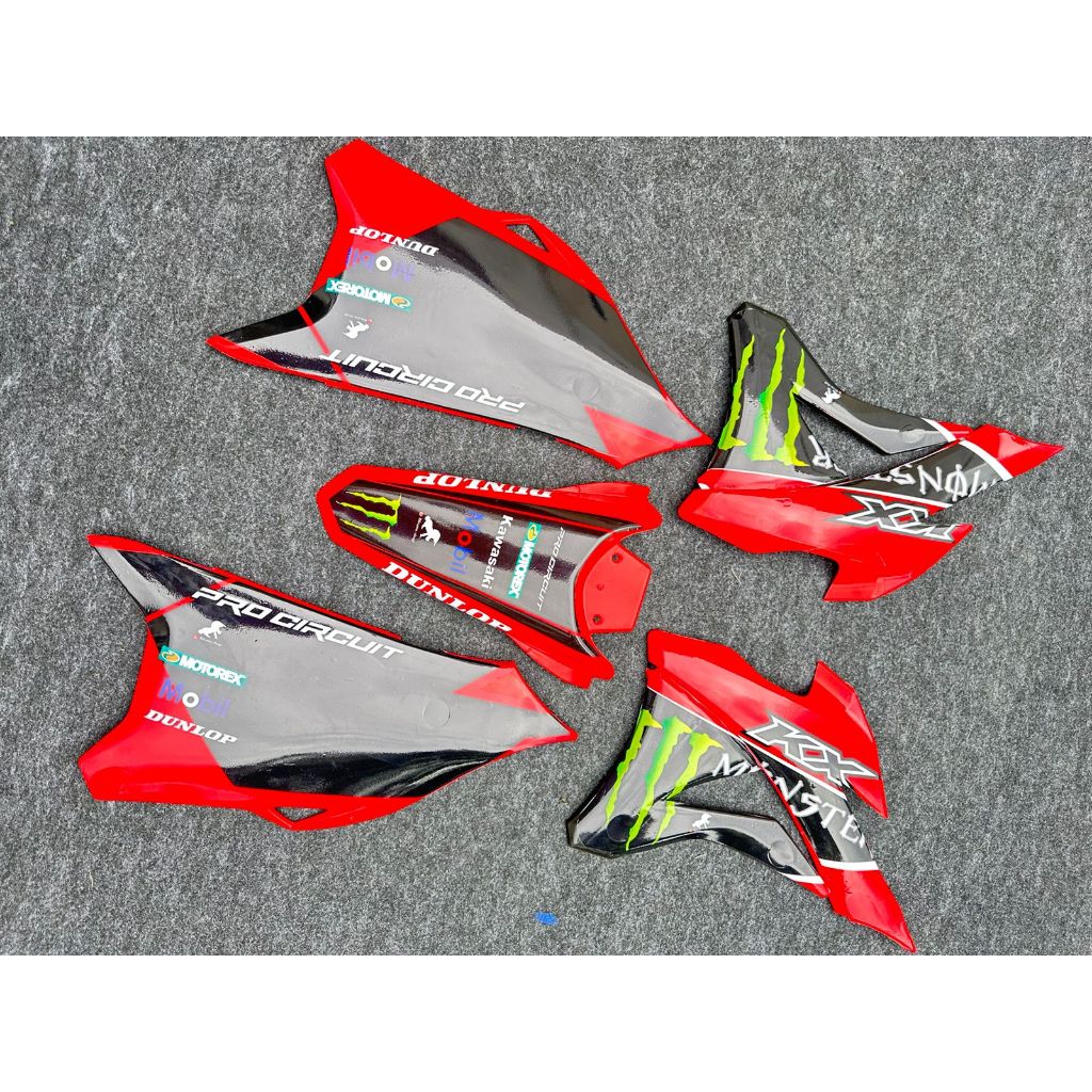 paket bodi Sayap Depan belakang dan Spakbor belakang kx 85 sayap depan kx 85 sayap belakang kx 85 co