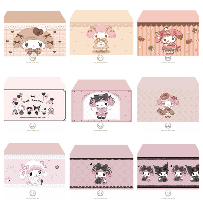 

Amplop Custom My Melody Kuromi Sanrio Angpao Imlek Lebaran Idul Fitri Sincia Ulang Tahun