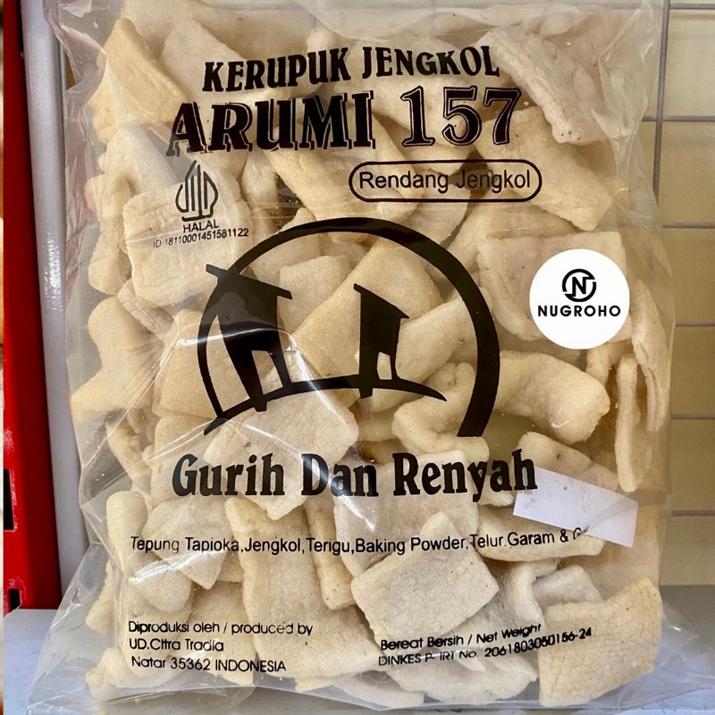 

Kerupuk Jengkol Original 280 Gram