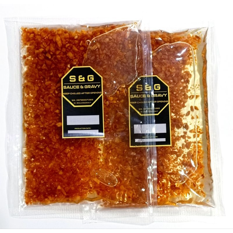 

Minyak bawang putih goreng 200gr