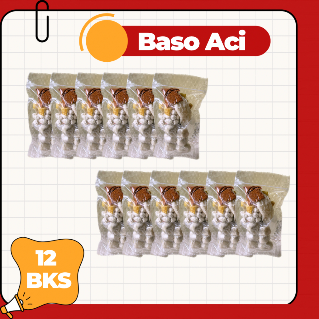 

Paket Usaha Hemat Baso Aci 12 Bungkus - MafiaBoci