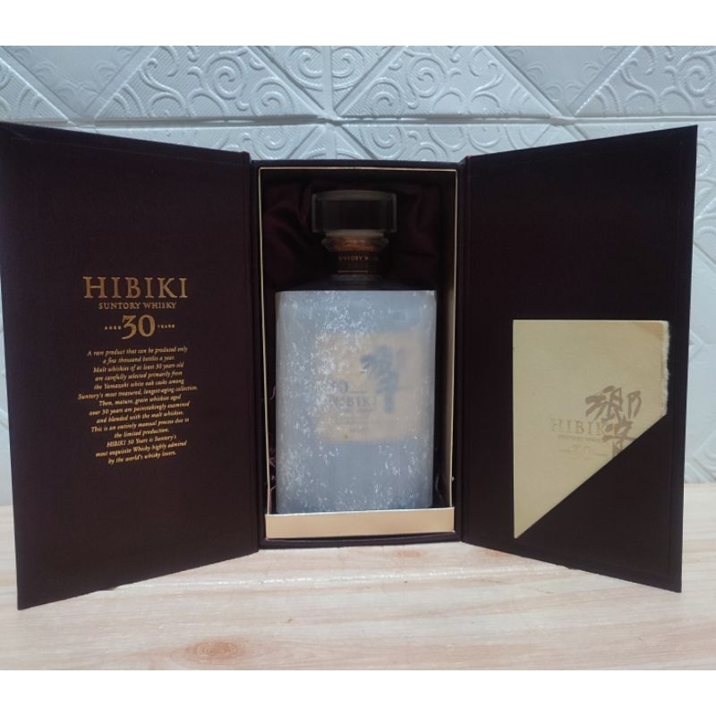 koleksi botol hibiki 30 leng kap