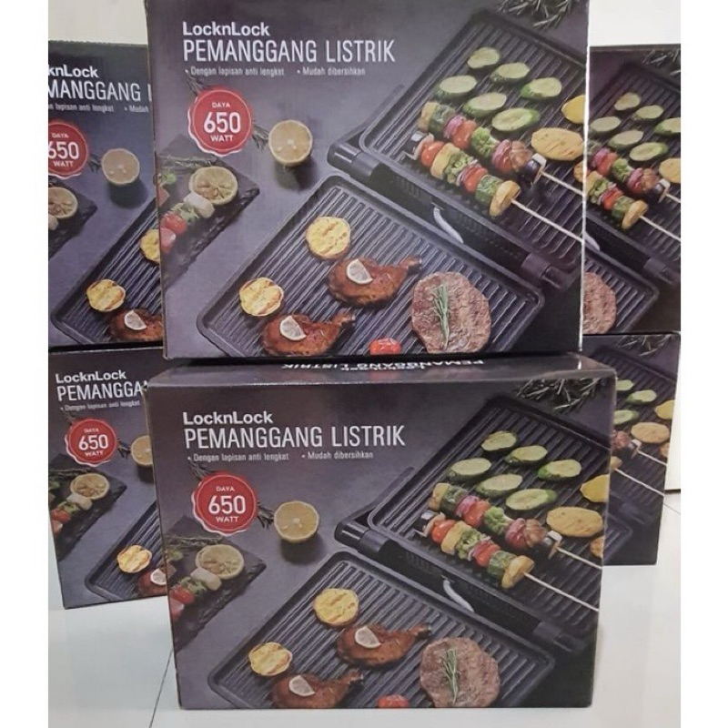 Pemanggang Listrik / Electric Bbq Grill by Lock n Lock