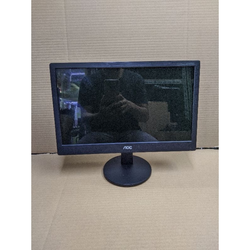 monitor LED AOC 16 inchi E1670Sw | layar jernih murah