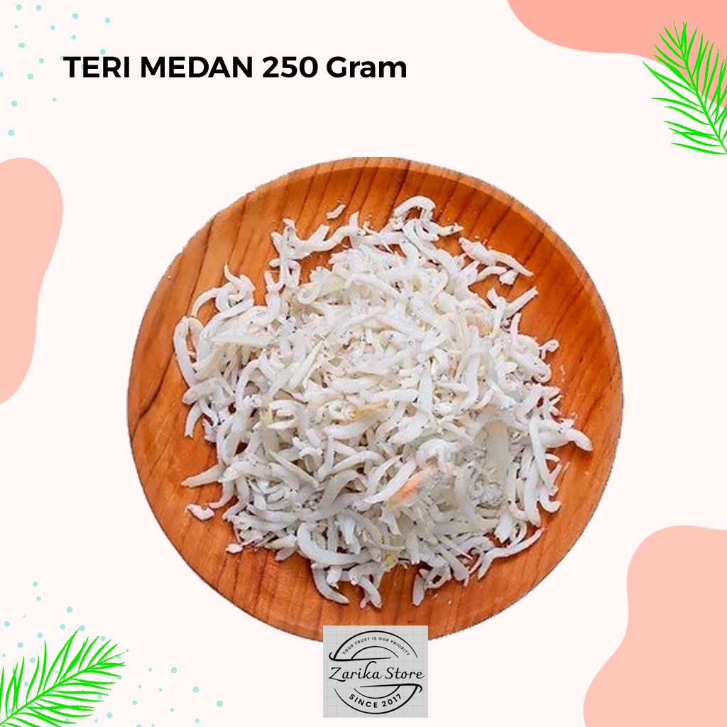 

Ikan Asin Teri Medan Super 250 gram 1/4 Seperempat