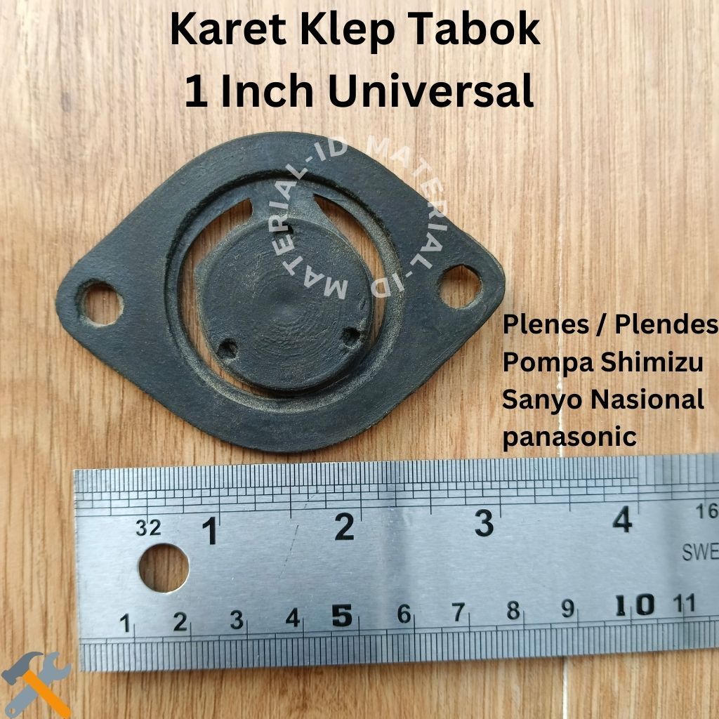 Karet Klep Tabok BAGUS Plenes Pompa Air SANYO SHIMIZU Nasional UNIVERSAL