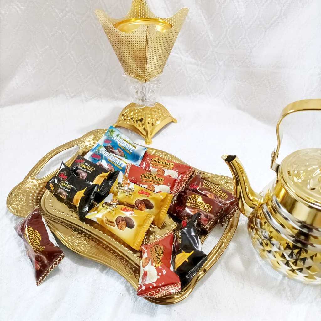 

Coklat Kurma Rasa Mix Original Dubai Lapis Coklat Isi Kacang Almond Makanan Coklat Bikin Nagih