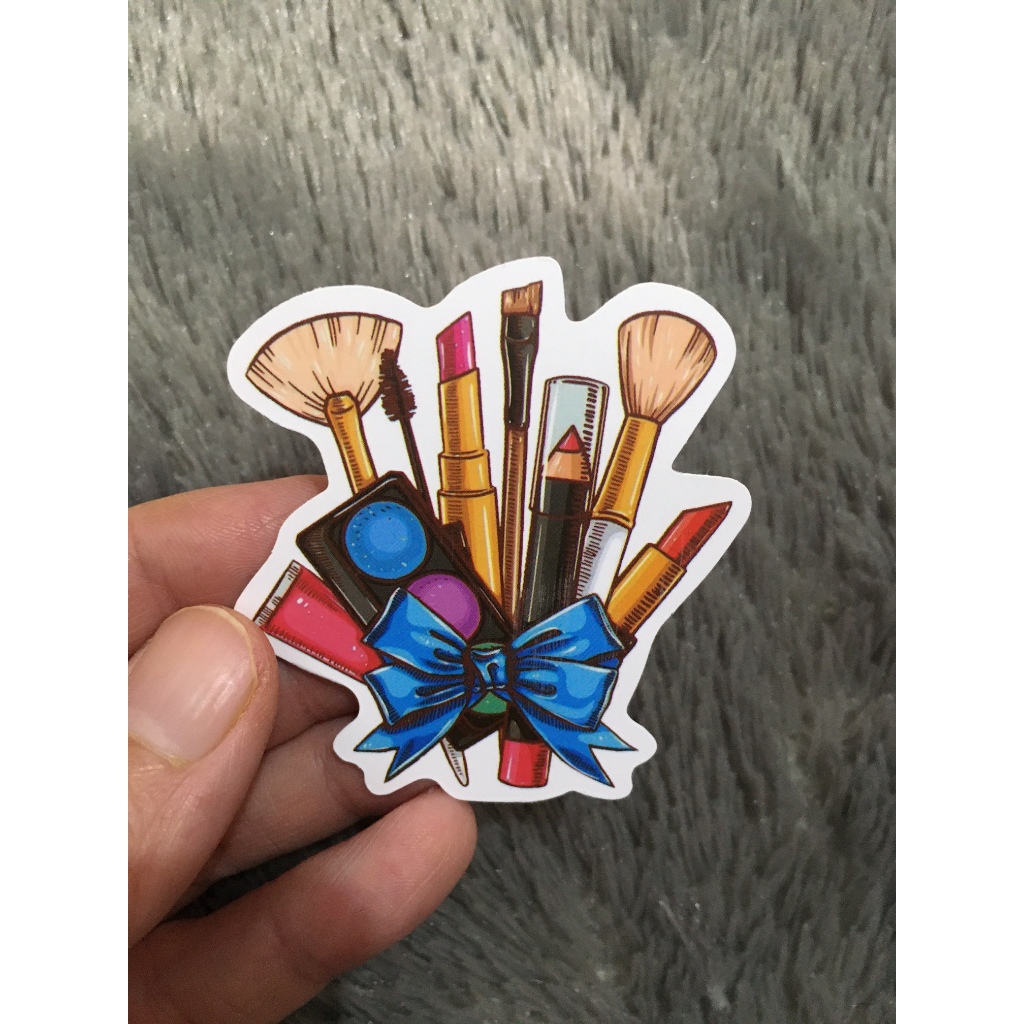 

STIKER VINIL ISI 50 PCS KOSMETIK WOMEN BEAUTY ANTI AIR AESTHETIC LOVERSTUFF