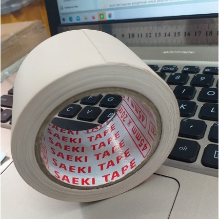 LAKBAN SELANG PIPA SAEKI AC DUCT TAPE NON LEM ISOLASI 1 ROLL BESAR
