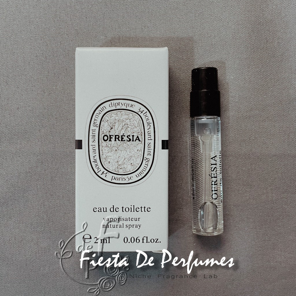 Diptyque Ofresia - 1.5ml / 2ml vial parfum 100% original Tester Parfum - decant vial Parfum Asli Sam