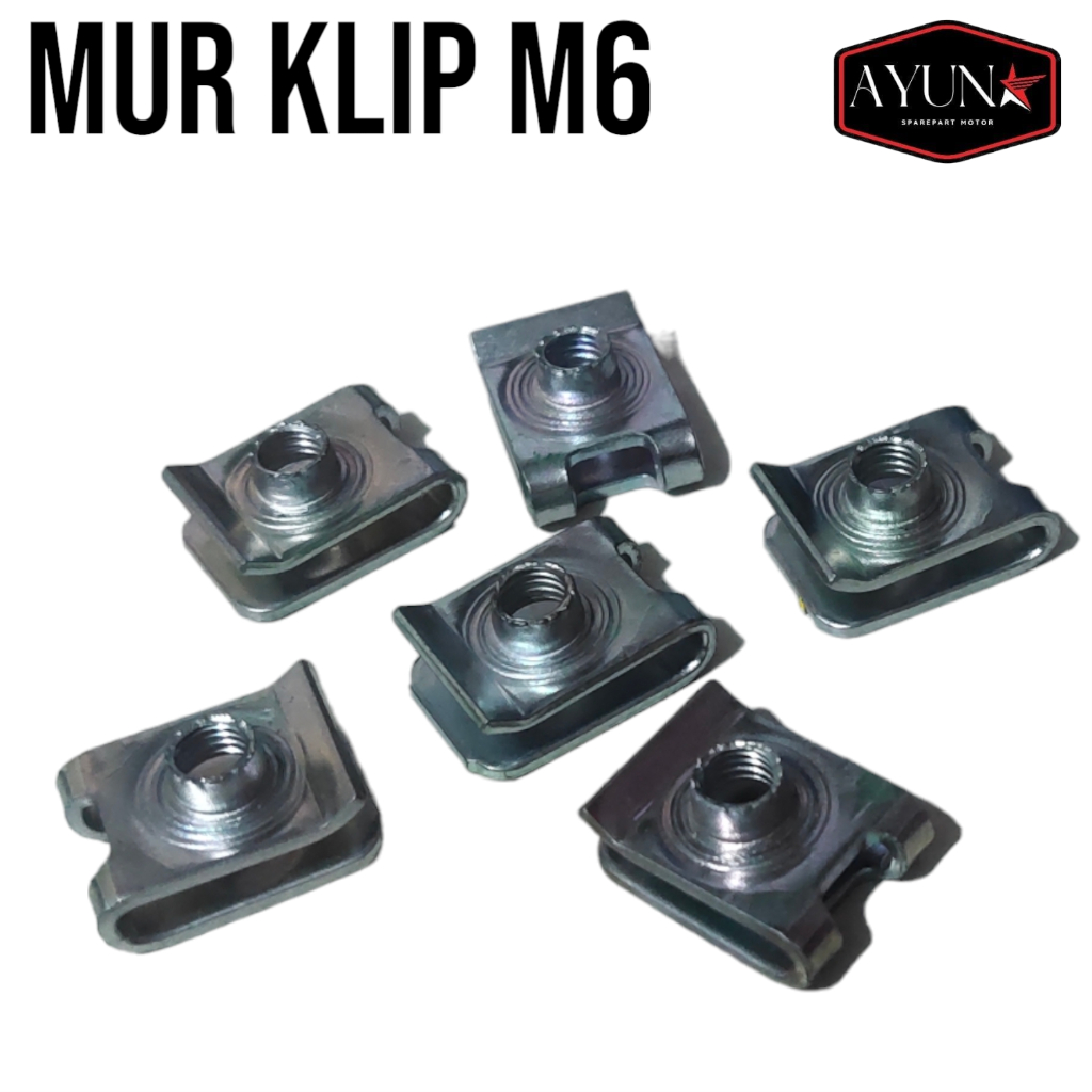 Mur Klip M6 Baut 10mm Mur Clip Honda