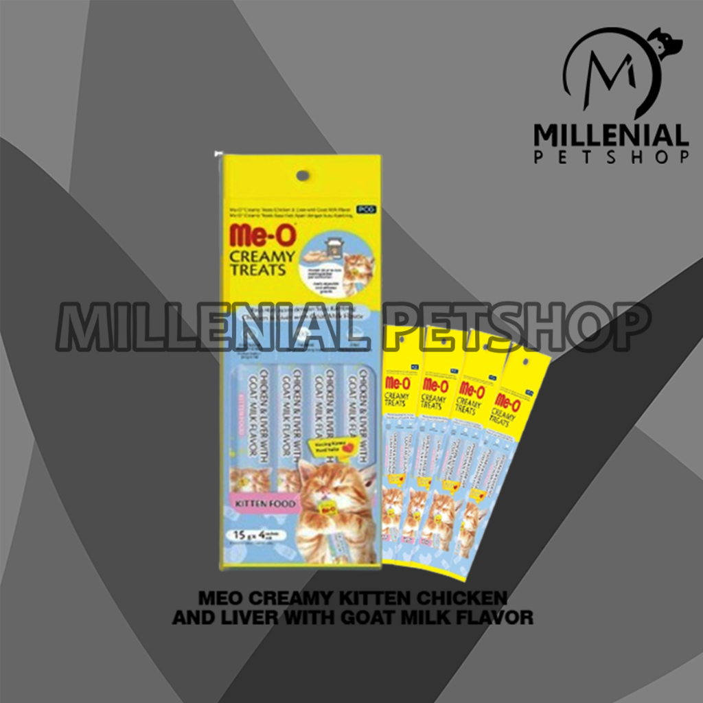 Makanan Kucing Meo Creamy Treats Chicken Kitten 15gr