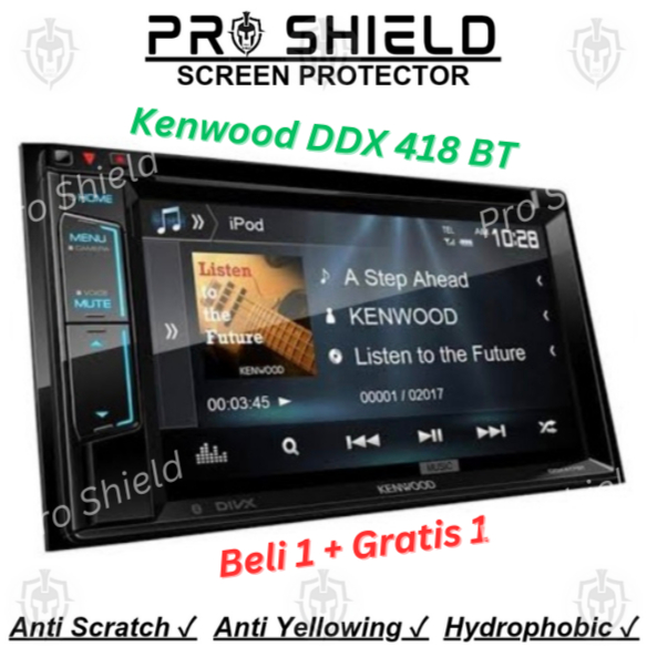 Anti gores head unit kenwood DDX 418 BT