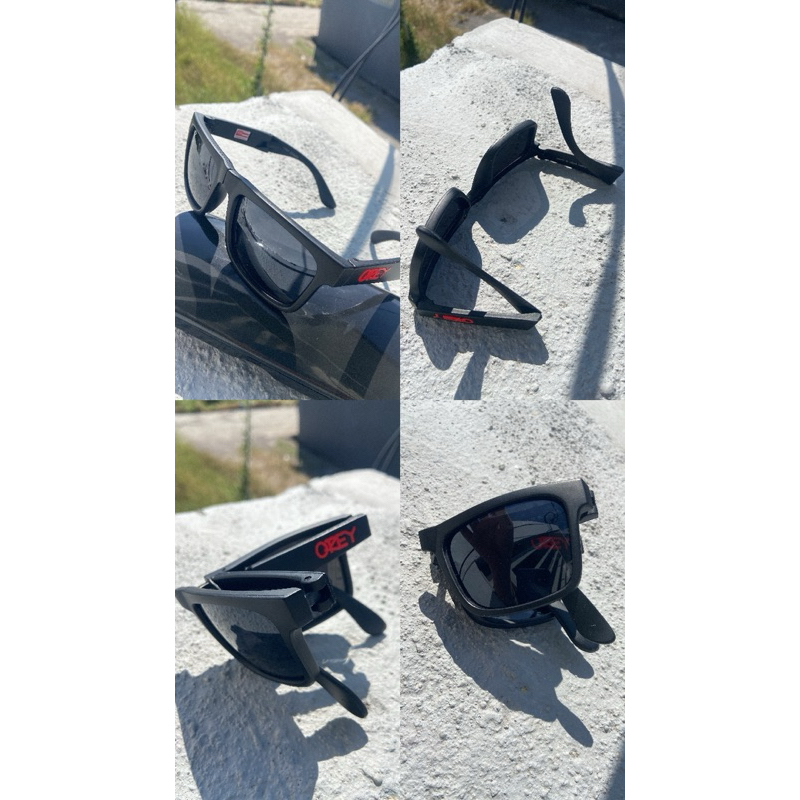 Kacamata Hitam Riben Lipat Orey Unisex Pria Wanita