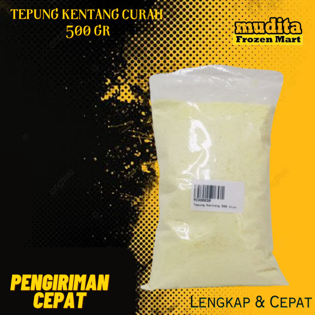 

Tepung Kentang Curah 500 gram Medan