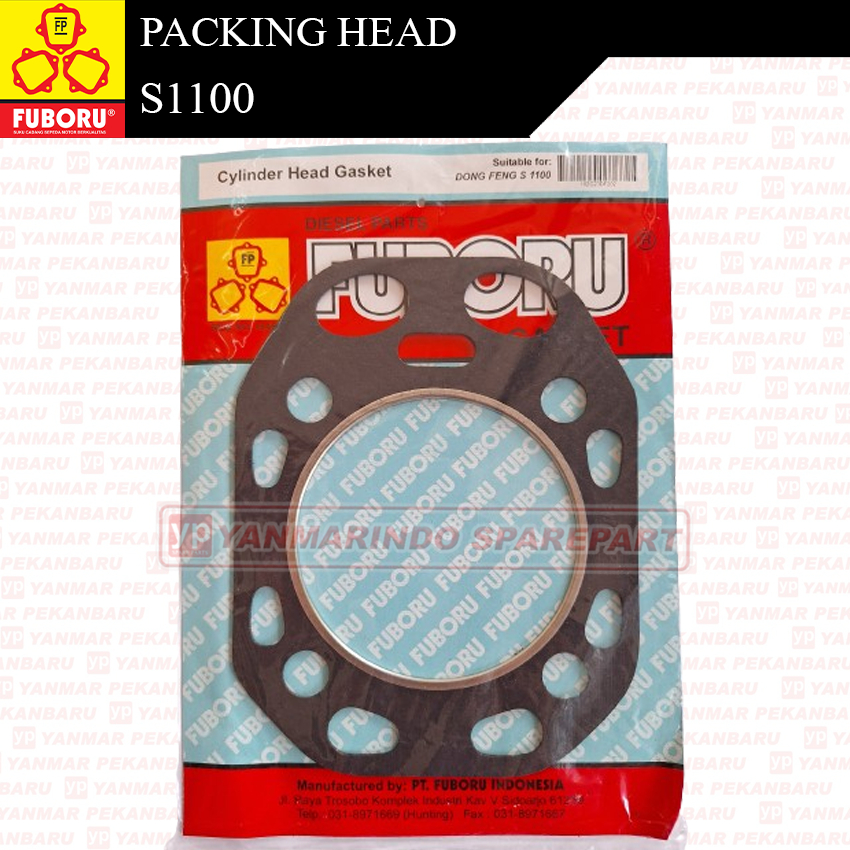 S1100 Packing Head Gasket Head Paking Deksel Dongfeng S 1100 16PK [FBR]