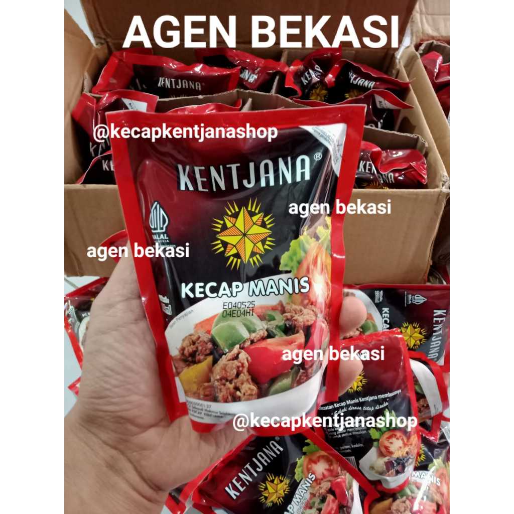 

Kentjana Kecap Manis Refill 220 ml Standing Pouch Original Produk Kebumen