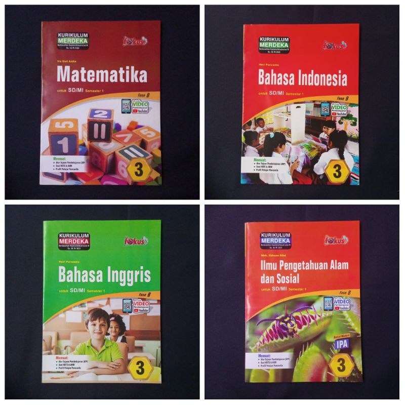 LKS FOKUS KELAS 3 SD/MI SEMESTER 1 KURMER TERBARU