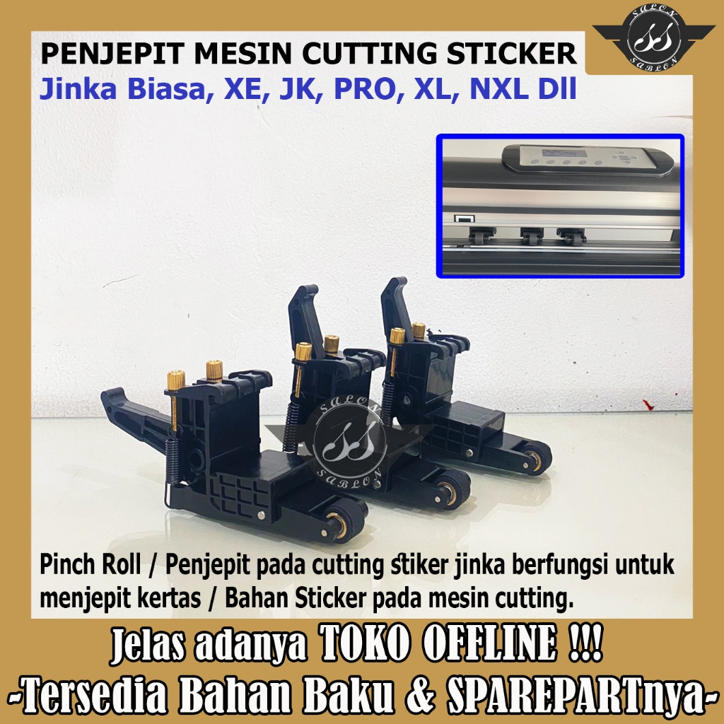 Roller Jinka / Penjepit Jinka  Mesin Cutting Sticker Jinka | XE / JK / XL / PRO / NXL / AC