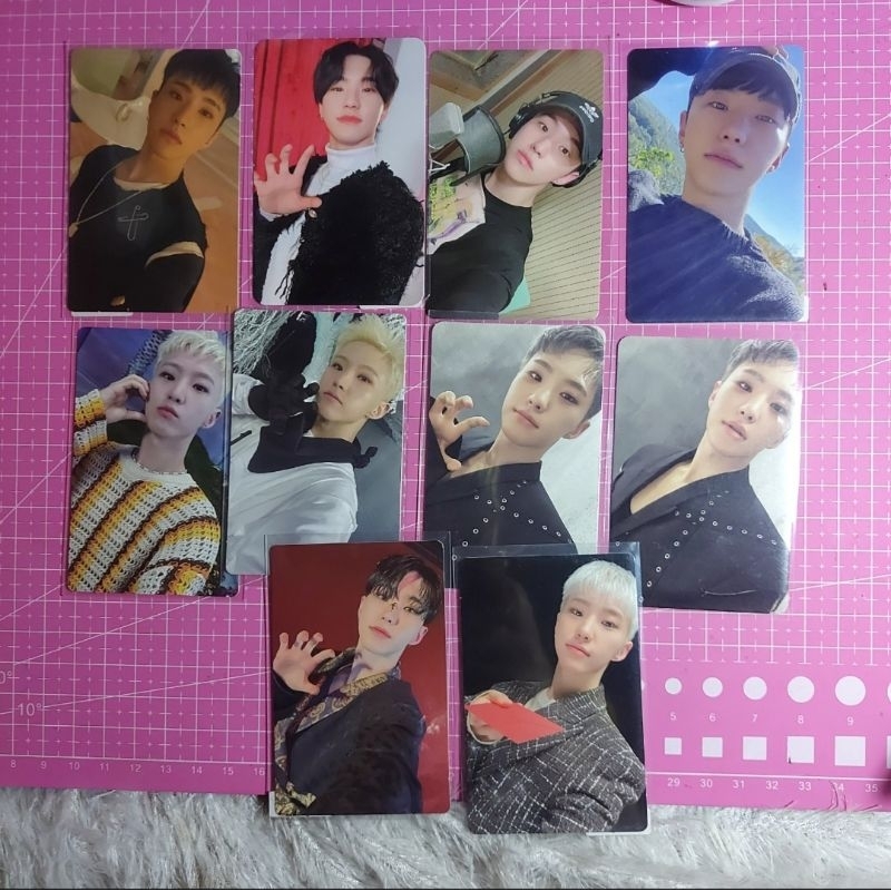 [OFFICIAL PHOTOCARD] SEVENTEEN HOSHI (SVT PC) ALL ABOUT HOSHI (SECTOR 17, FACE THE SUN, THE NAME)