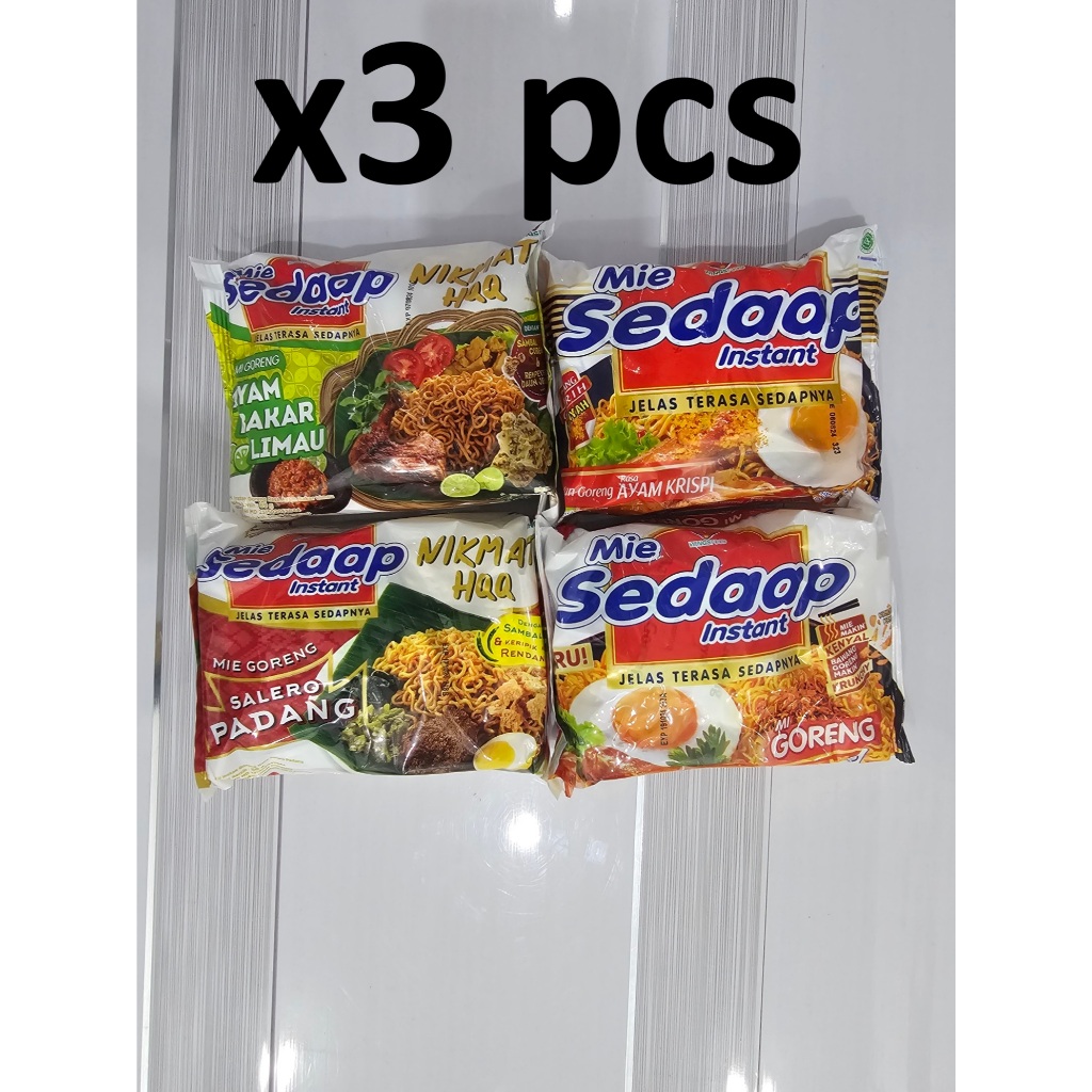 

Sedaap Mie Instant Goreng (3pcs)