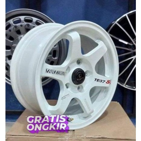 VELG MOBIL NEW CARRY RING 15 HOLE 5X114,3 VELG TE37 WHITE