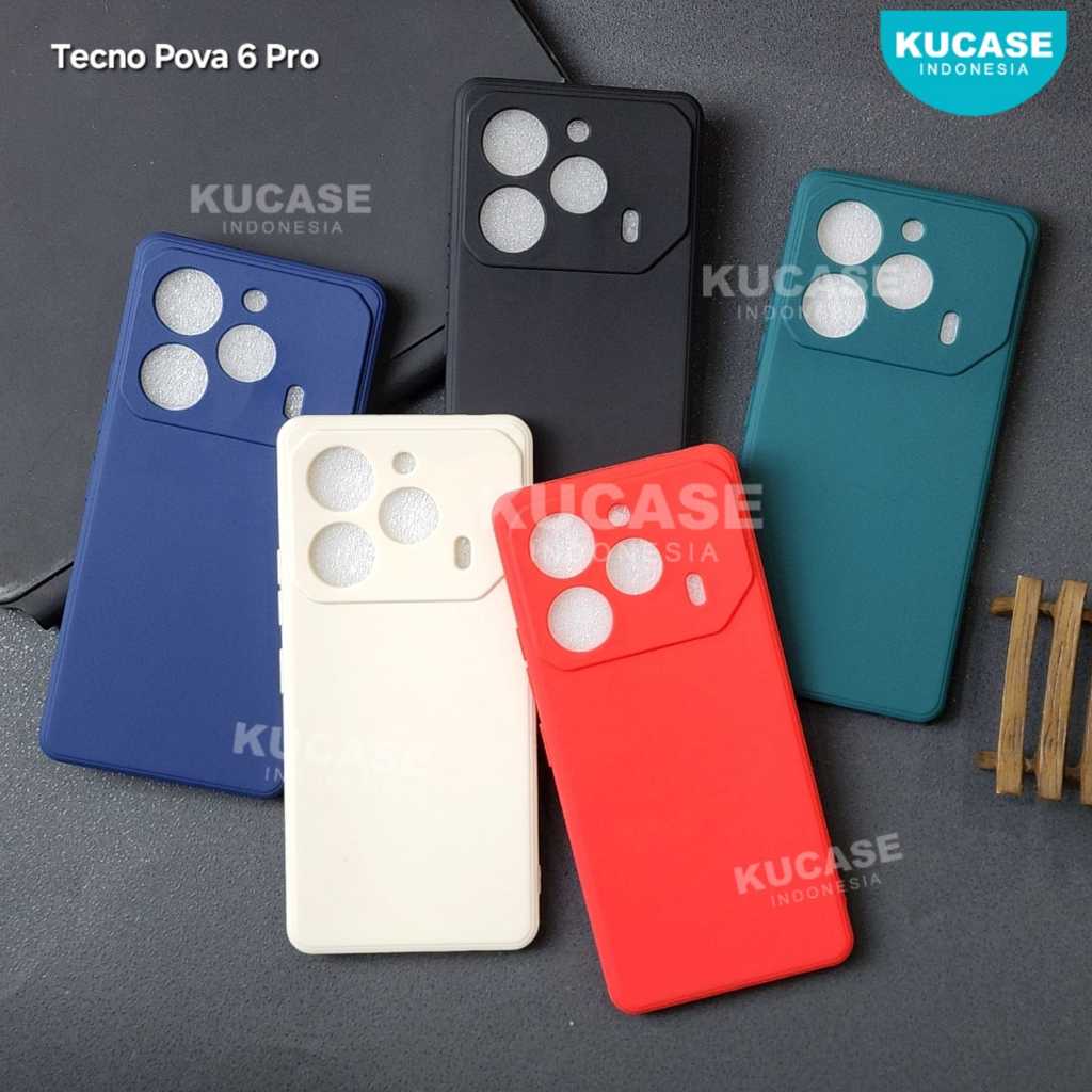 Tecno Pova 6 Tecno Pova 6 Pro Softcase Macaron Square Polos Case Tecno Pova 6 Tecno Pova 6 Pro