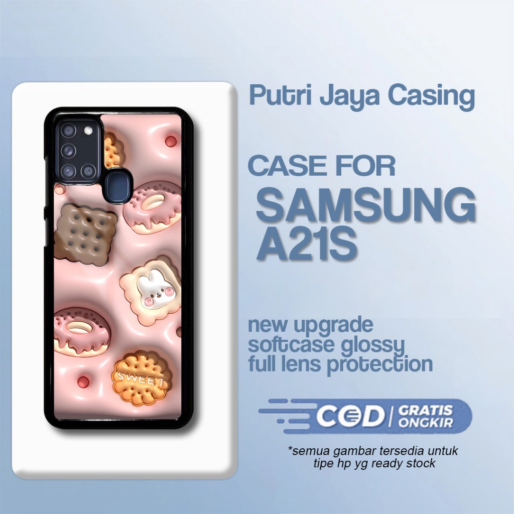 Case Samsung A21s Terbaru - Samsung A21s - Motif Lucu Baru Cute - Hardcase Premium Glossy - Softcase