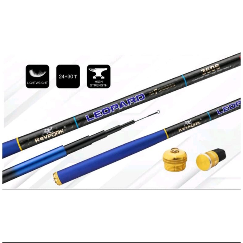 joran tegek revfork LEOPARD IM 7 carbon panjang 4508