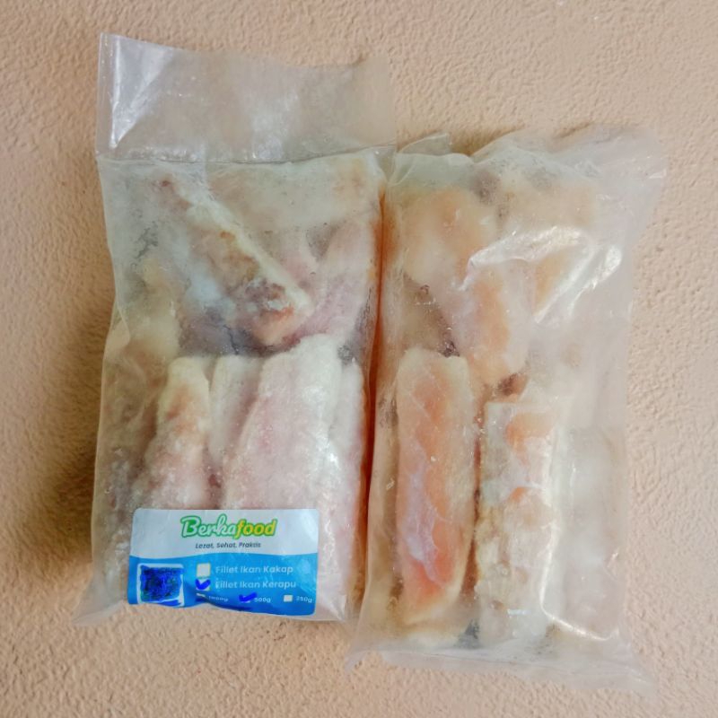 

Fillet Ikan Kerapu Ikan Laut Fillet 500gr Seafood Amanta Segar & Frozen Food Bogor