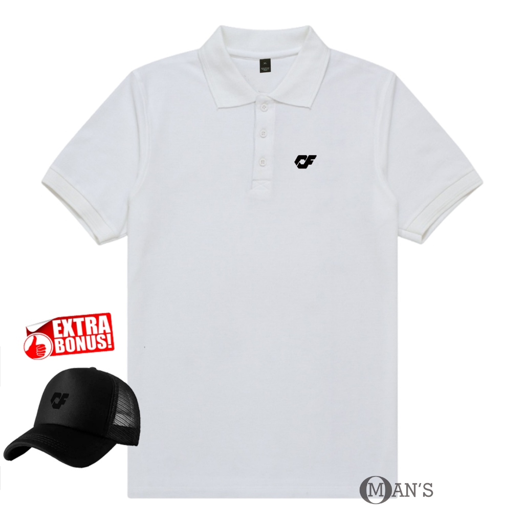 GRATISTOPIKAOS COTTON KAOS OBLONG KAOS CF BLACK  PREMIUM QUALITY