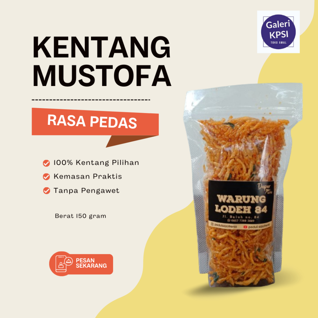 

Keripik Kentang Mustofa Dapur KPSI