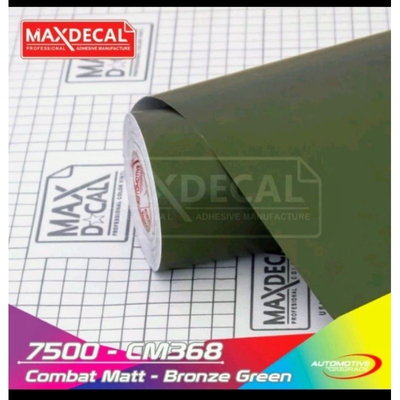 scotlite motor skotlet hijau army doff maxdecal