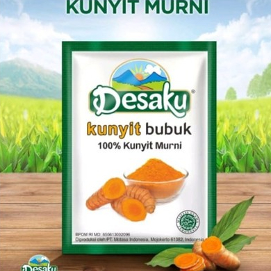 

DESAKU KUNYIT BUBUK SACHET - Desaku Kunyit Bubuk 7,5 GR - BUMBU SIAP SAJI
