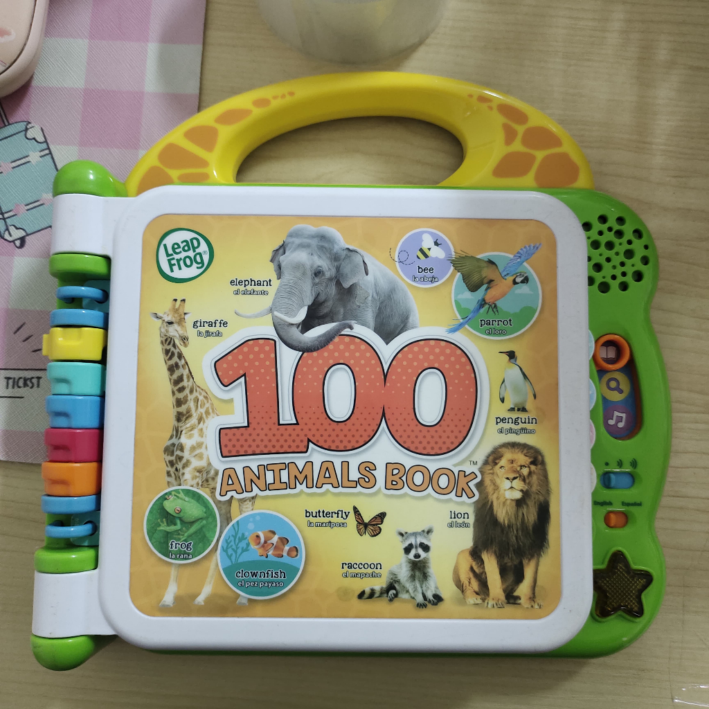 PRELOVED-LeapFrog Animals 100 Words Book