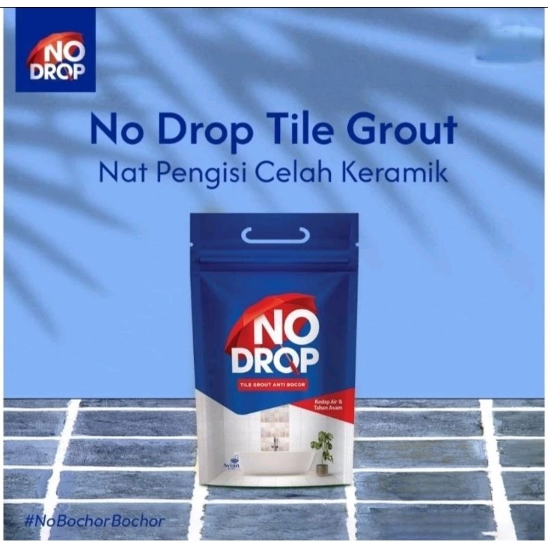 NO DROP - Nat Granit Keramik ANTI BOCOR & Tahan CAIRAN ASAM